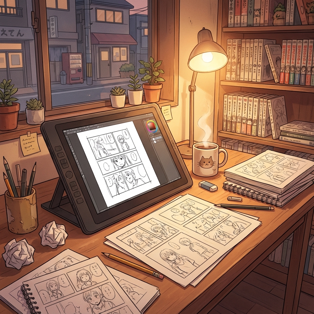 From Script to Panel: A Guide to AI Comics Storytelling