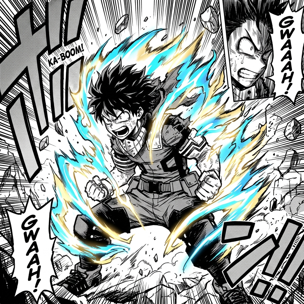 Shonen Manga Style