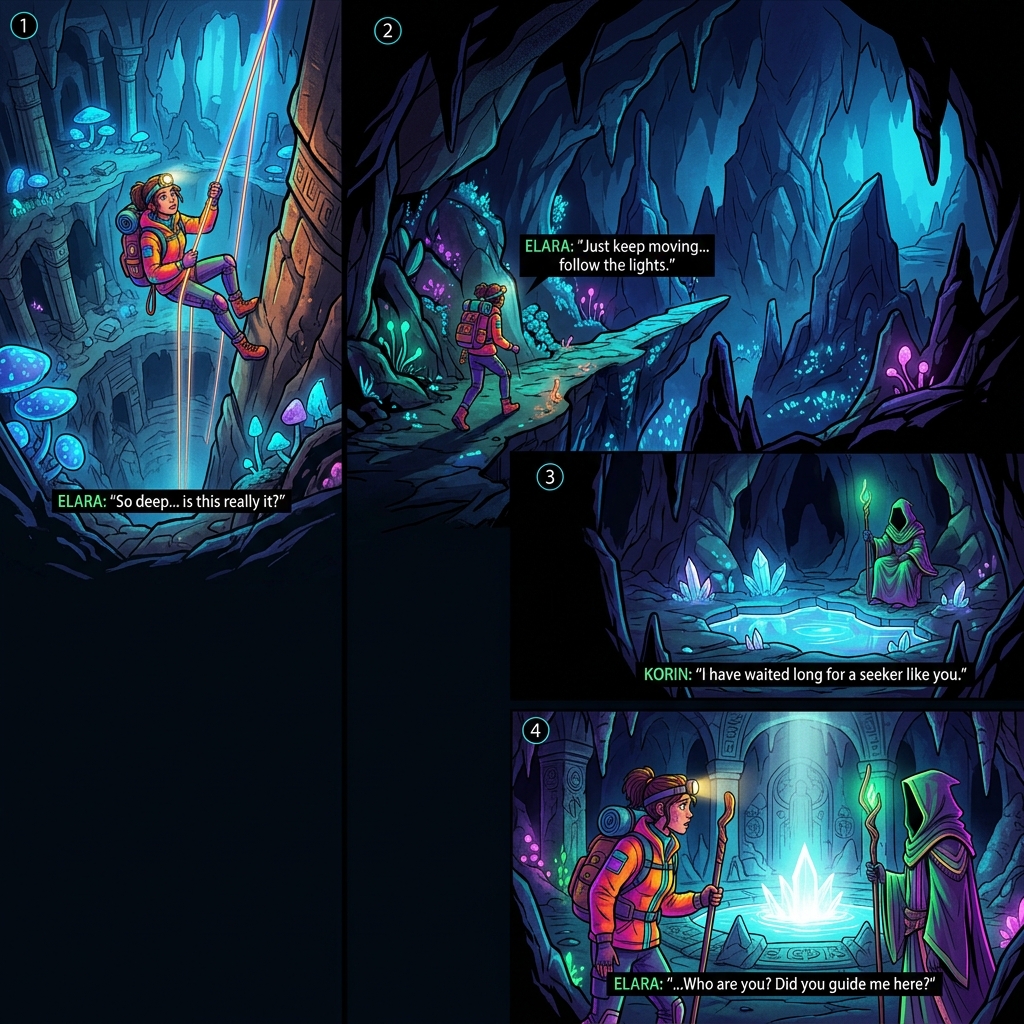 Vertical Scroll Comic